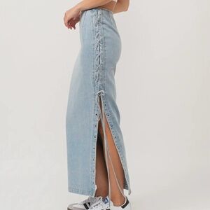 🆕🤍DENIM MAXI SKIRT